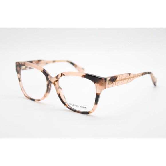 Michael Kors Accessories - NEW MICHAEL KORS MK 4091 PALAWAN 3009 PINK HAVANA AUTHENTIC EYEGLASSES 52-16